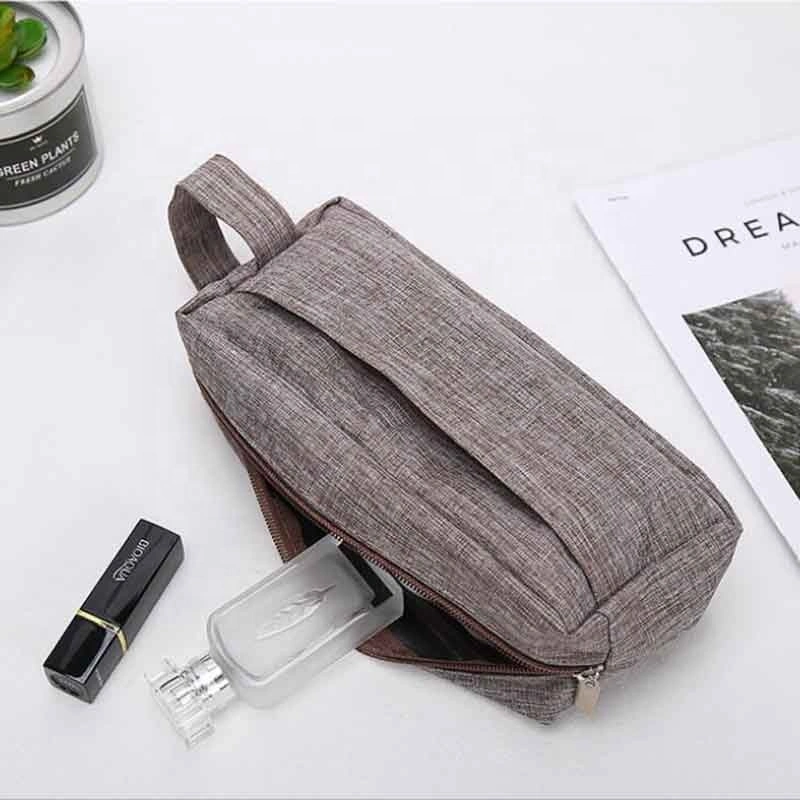 600d Two Tone Factory Directly Made Men′s Shaving Wash Bag Travel Toiletry Made in China for Wholesale